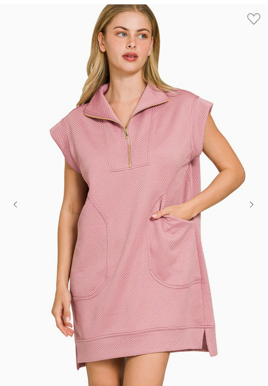 Zenana Textured Dress