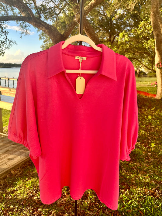 Magenta Moment Top