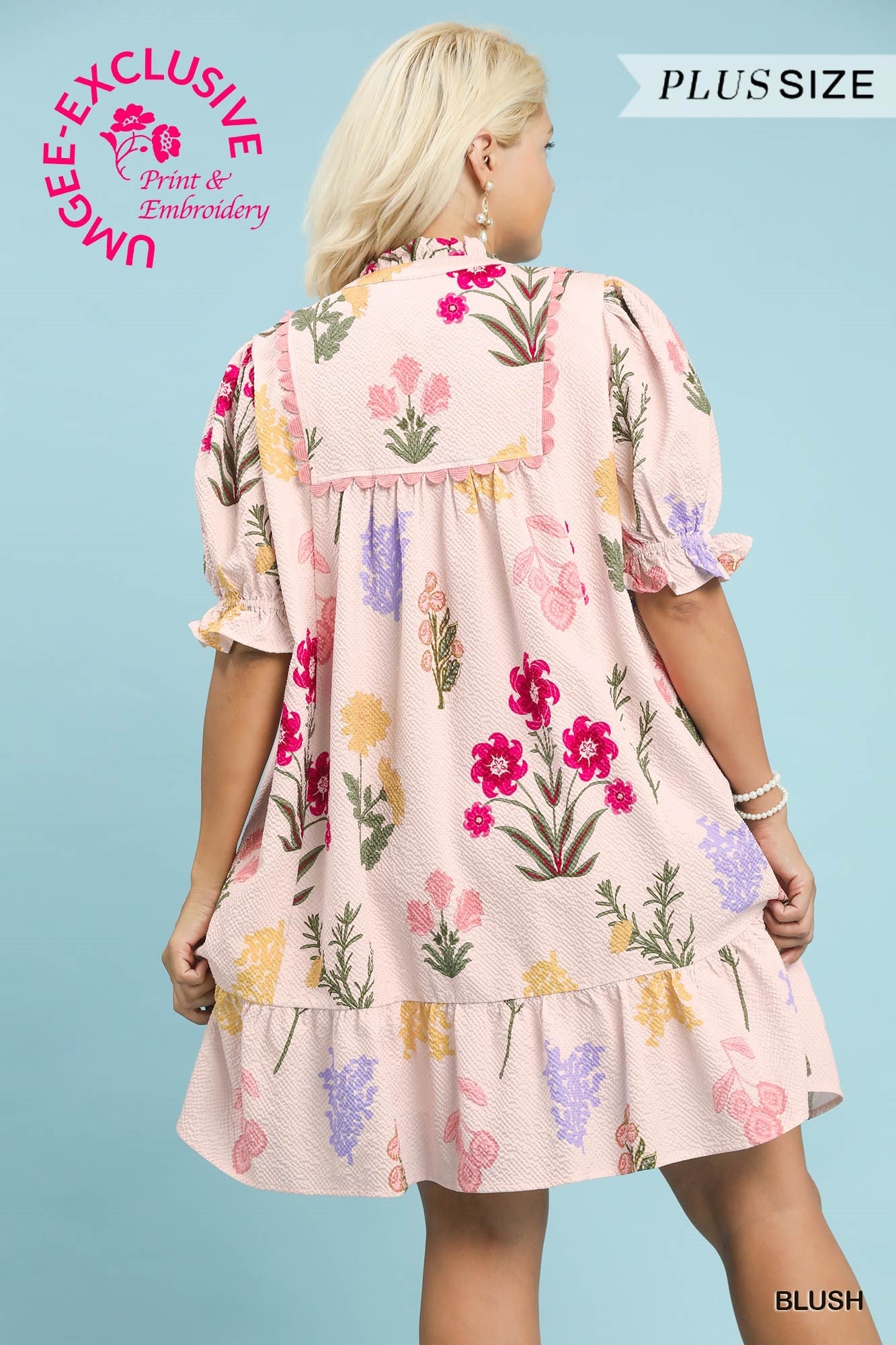 Spring Scallop Dress