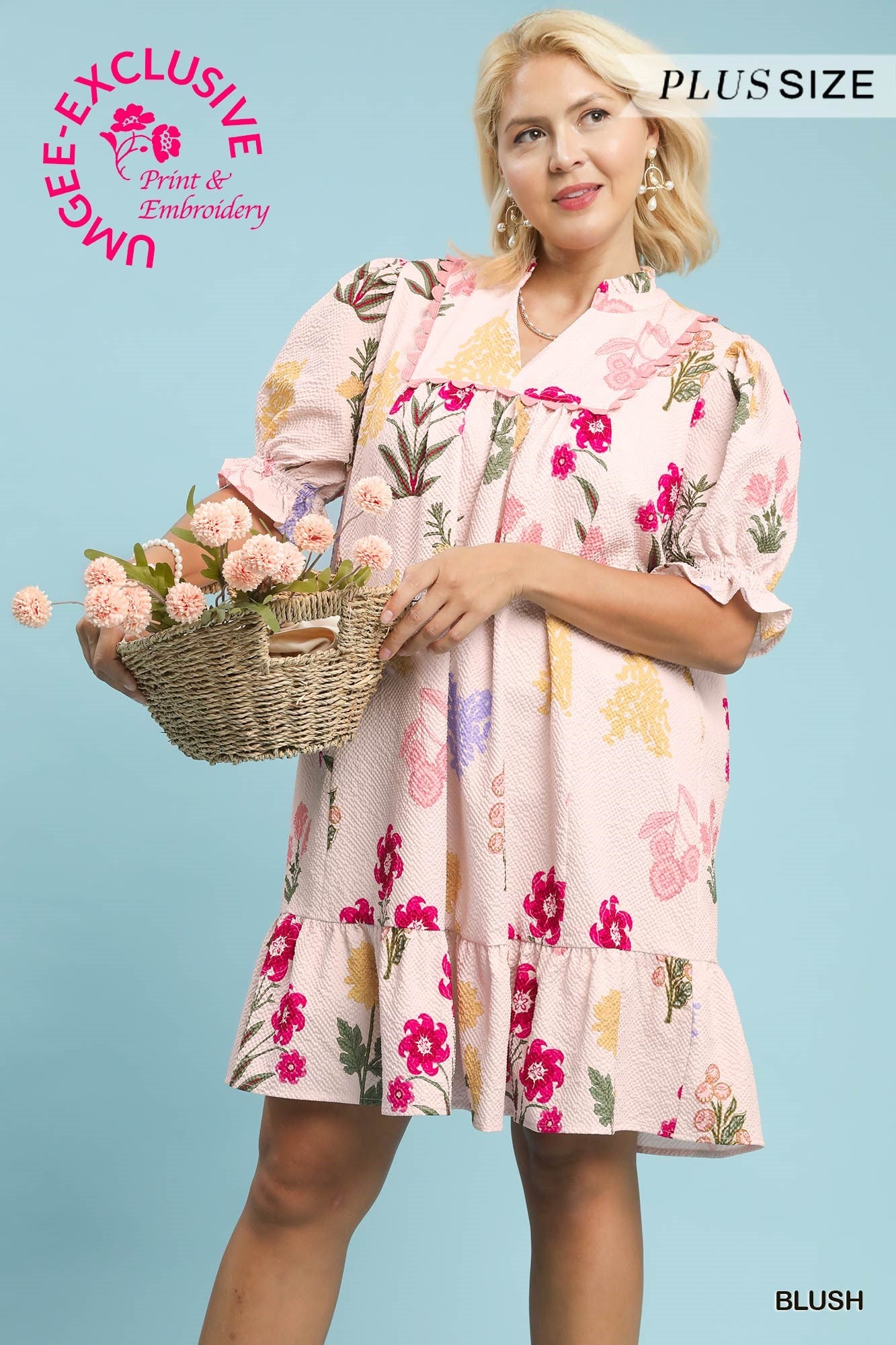 Spring Scallop Dress