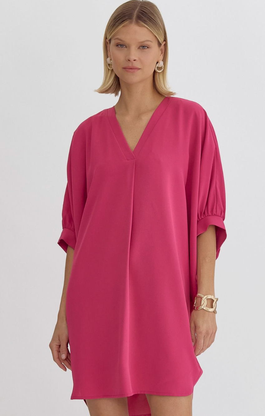 Magenta Moment Dress