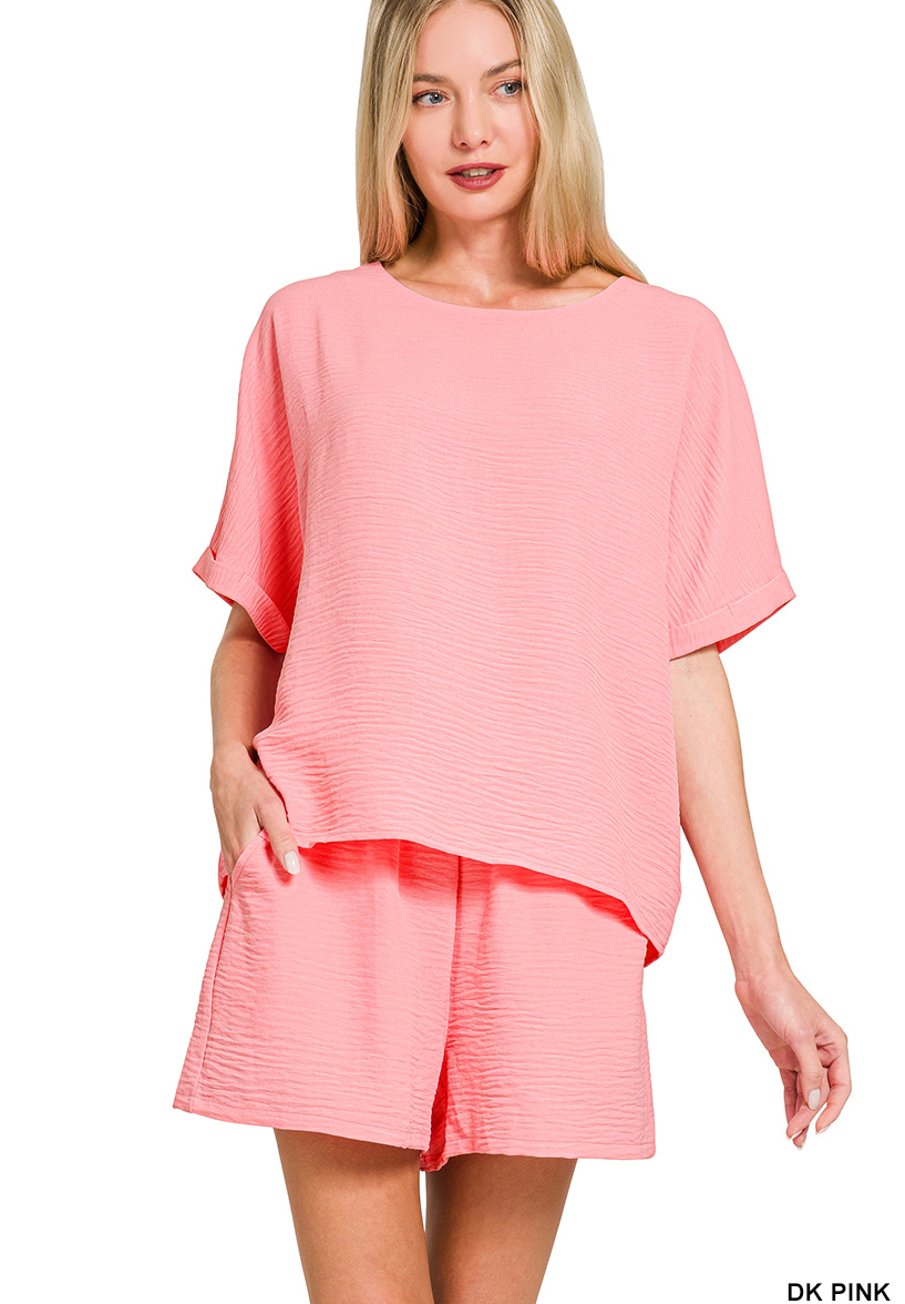 Zenana Bubble Gum Pink Airflow Set