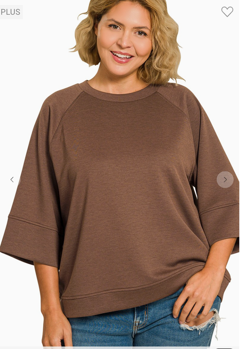 Zenana Scuba Brown Set